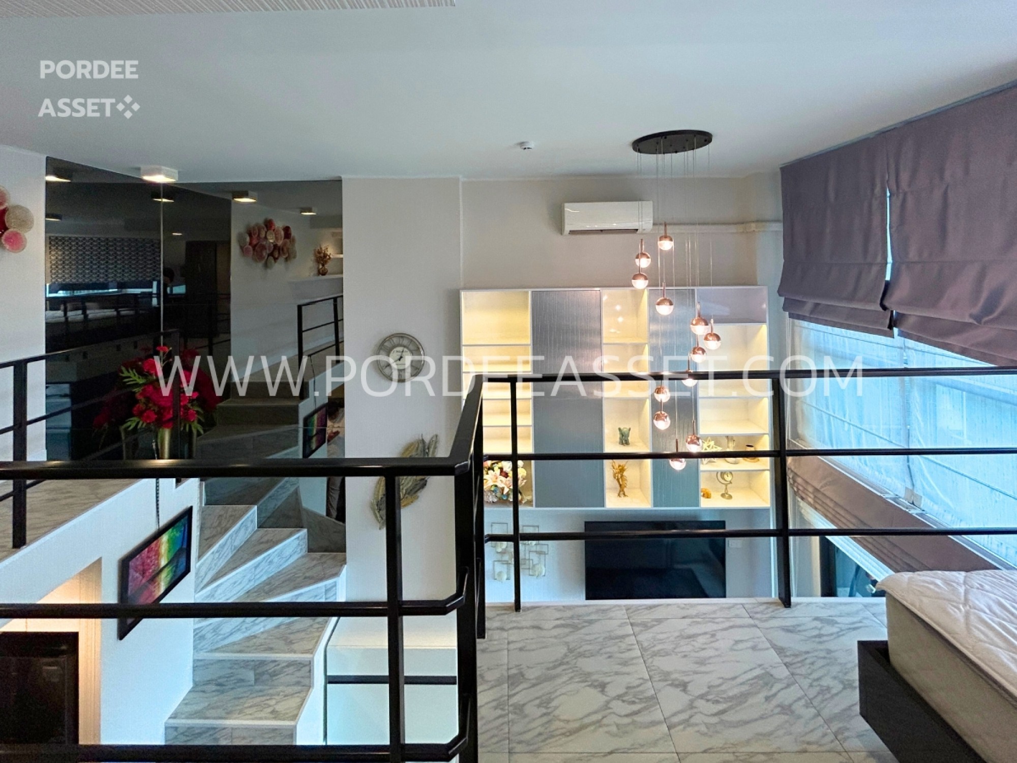 คอนโดหรู ราคาถูก!! IDEO New Rama9 (ห้อง Duplex 52 ตร.ม.) ตกแต่ง Modern luxury อยู่ใจกลางเมืองเดินทางสะดวก ใกล้เอกมัย ทองหล่อ : ไอดีโอ นิว พระราม 9