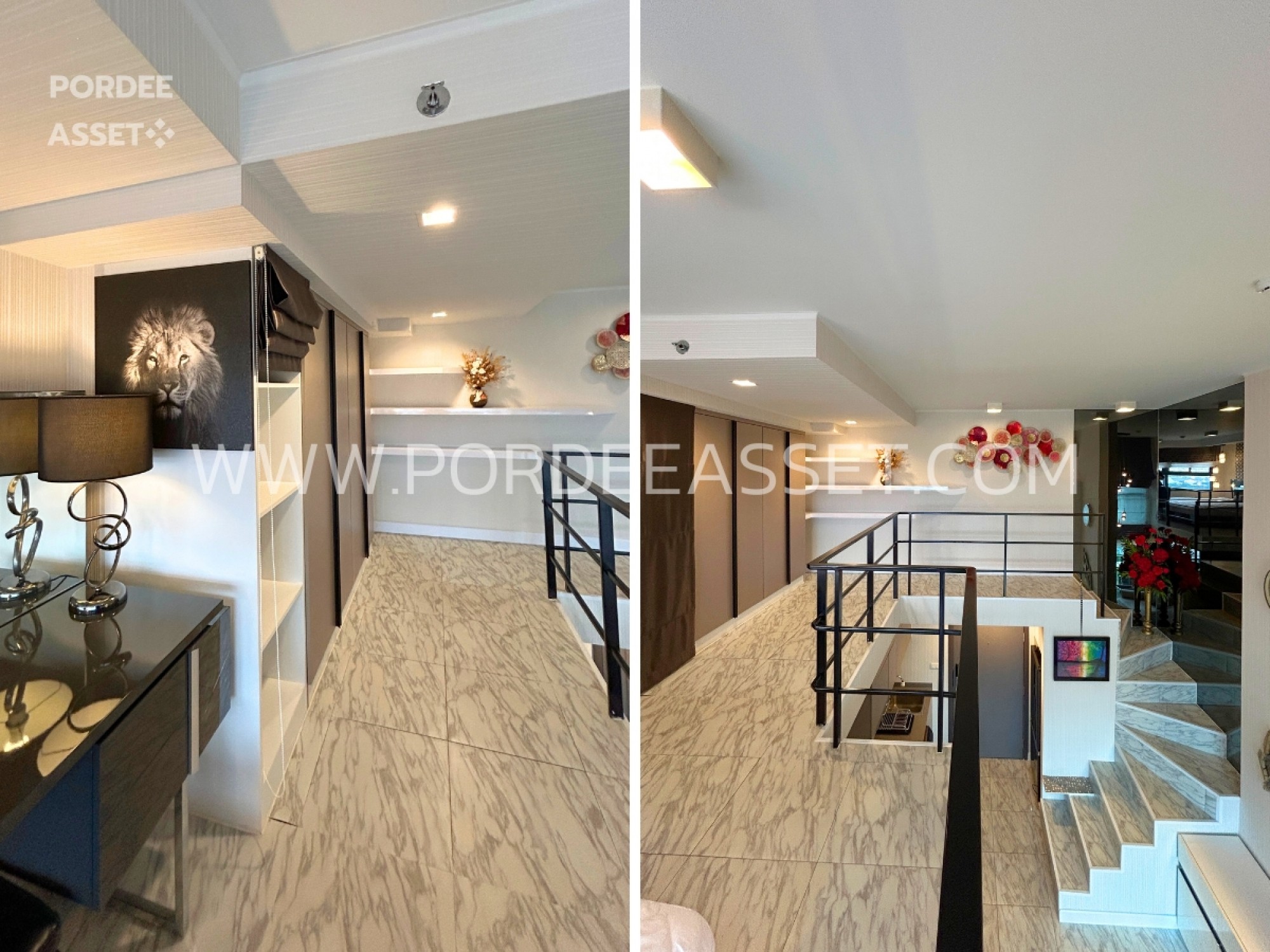 คอนโดหรู ราคาถูก!! IDEO New Rama9 (ห้อง Duplex 52 ตร.ม.) ตกแต่ง Modern luxury อยู่ใจกลางเมืองเดินทางสะดวก ใกล้เอกมัย ทองหล่อ : ไอดีโอ นิว พระราม 9