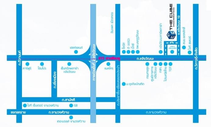 ประกาศให้เช่าห้อง THE CUBE CONDO แจ้งวัฒนะ ซอยแจ้งวัฒนะ 10