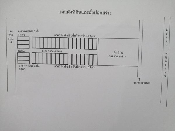 ขายที่ดิน ขนาด 6 ไร่ เศษ ถนนพระราม 2 ซอย 28 แยก 22 เขตจอมทอง พร้อมสิ่งปลูกสร้าง เป็นพื้นที่สีส้ม โทร. 0814018666