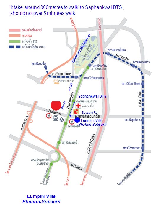 คอนโดติดรพ. วิมุต & รถไฟฟ้าบีทีเอสสะพานควาย / รถไฟฟ้าอารีย์ ให้เช่า