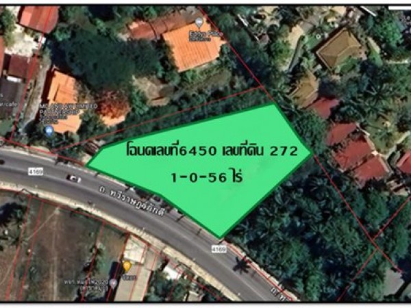 ขายที่ดินใกล้ทะเล ติด Zazen เกาะสมุย 1 ไร่ 56 ตร.ว. ติดถนน ใกล้สนามบินนานาชาติ เกาะสมุย โทร 0632897879